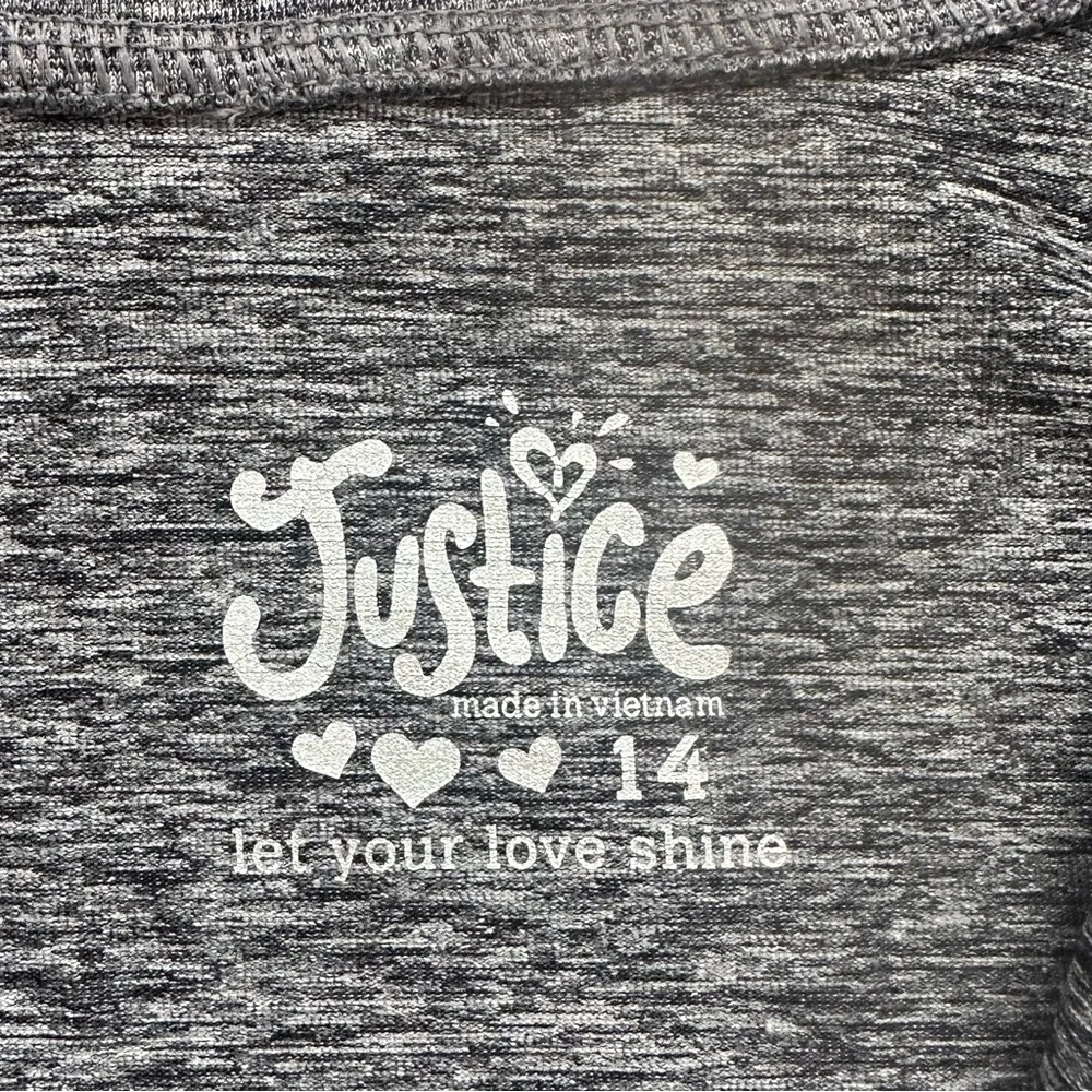 Justice 1/4 Zip-Up Shirt